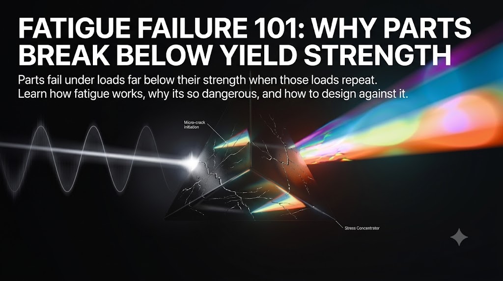 Fatigue Failure 101: Why Parts Break Below Yield Strength